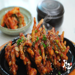 전설의 불닭발 국내산 통뼈닭발 뼈있는닭발 직화구이 450g 450g