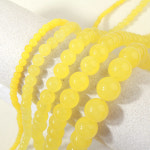 싼비즈 원석라운드 4 6 8 10 신백옥 연노랑 반줄 5201-02