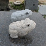돌두꺼비 풍수 재물 행운 정원 꾸미기 조경석 석물