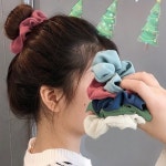 포니테일 당고 똥 헤어 곱창 밴드 긴 머리 끈 5P 세트