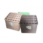 다모아 우산꽂이 24구 대용량 우산보관함 그린