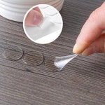 원형양면테이프 미끄럼방지패드 양면스티커 투명 70p