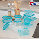 탁밀폐용기 1 8L 2p tark 간편튼튼용기 셰프웨어 반찬통 직사각 BS-018