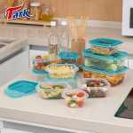 탁밀폐용기 1 8L 2p tark 간편튼튼용기 셰프웨어 반찬통 직사각 BS-018