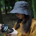 여행 포켓 아웃도어 접이식 모자 버킷햇 캠핑