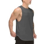 남성 헬스 나시티 트레이닝 민소매티 운동복티 3컬러