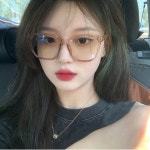 얼굴 작아보이는 투명 뿔테 가벼운 알있는 안경 소두
