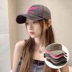 빈티지 스타일 데일리 영문 포인트 남녀 볼캡 모자