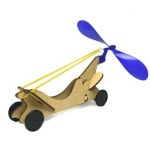 ROCKET 한진과학 과학학습교재 고무동력 윈드 카 방향조절 ver 1