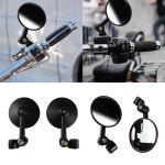 오토바이 스쿠터 백미러 핸들 바 범용 원형