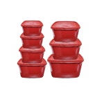 대영화학 김장독밀폐용기 업소용 빨간통밀폐 튼튼한 적색밀폐 12호 1개