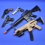 UNKNOWN 아카데미과학 아카데미과학 비비탄총 전동건 에어건 권총 모음 엠포 M4A1 스카 MP5 K2C1 베레타 데저트이글 모형총 M416D