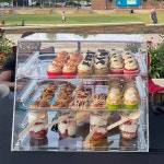 베이커리진열대 투명 아크릴 쿠키 진열대 슈퍼랙