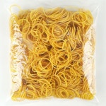 노란고무줄 노란고무밴드 약150g