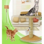 고양이 스크레쳐 라운지 장난감 미묘 스크래쳐 타워