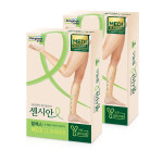 센시안 메디슬리머 릴렉스 베이지 종아리형 2개