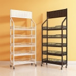 이동식 편의점 과자 진열대 매대 팬트리 수납대 철제 선반 약국 베이커리 마트