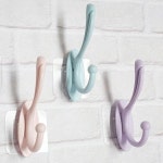 무타공 수건 걸이 접착식 샤워타올 걸이대 부착식