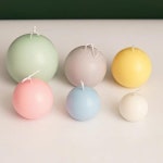 원형 볼 플래닛 시리즈 아로마테라피 양초 만들기 아크릴 키트 DIY 수제 플라스틱