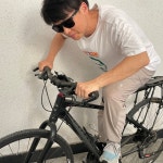 편광 사각 뿔테 선글라스