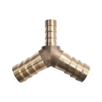 4 5 6 8 10 12 14 16 호스 바브 u er Y 모양의 3 가지 방법 황동 파이프 피팅 스플리터 커플러 어댑터 커넥터 물 가스 오일