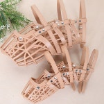 중형 강아지 가죽 입마개 대형견 소형견 4-6호