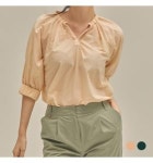 CLOVIS 아방핏 블라우스 CVBWA3710M