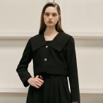 에이앤레이 AR Dimensional rose buckle jacket