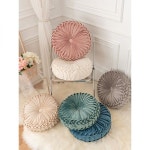 북유럽 소파 허리 원형 벨벳 쿠션 등받이 노르딕 거실 매트