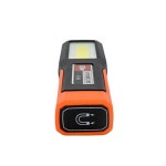 강력한 COB LED 작업 조명 자동차 차고 정비사 램프 USB 충전식 손전등 자기 토치 비상 경고등
