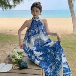 나솔사계 13현숙 원피스 mz현숙원피스 오프숄더 홀터넥