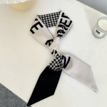 프렌치 슬림 쁘띠 스카프 헤어밴드 머플러 방도