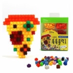 글로벌이지 이지 툭툭블럭 만들기 불고기피자 4EA