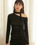 아미마켓 살롱드욘 Scarf Off Shoulder T 23FWSALON5 LE1214974649