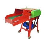 건초 파쇄기 사료 기계 볏짚 4날 3KW 220V 절단기 잔가지 농업용