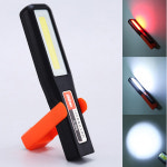 강력한 COB LED 작업 조명 자동차 차고 정비사 램프 USB 충전식 손전등 자기 토치 비상 경고 Ligh