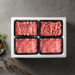 안동한우축산 1++등급 갈비살 혼합 선물세트 2호