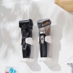 무타공 전기면도기 거치대 전동칫솔 꽂이 걸이