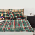 월드리아 요 체크 차렵이불 마이크로워셔 카페트 피노키오 감성 침대 침구