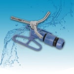 강력한 회전형 원형 넓은 물분사 스프링쿨러 농사용 물주기 잔디밭관수 자동급수 1개