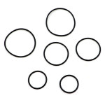 6 7 8 9 10 11 13 16 17 20 - 30 35 40 두께 고무 방수 O-링 NBR O 링 씰 가스켓 손전등 토치