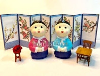 한지이야기 42 닥종이인형 공주 1개입-한지공예kit 부재료포함 저고리 1094135