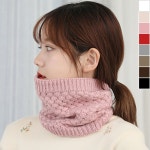 니트 넥워머 1P 겨울 부드러운 목도리 방한 목보호