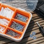 트랙사스 슬래시 러슬러 스탬피드 휠 리치 볼 베어링 2RS 5x11x4mm 10 개 MR115