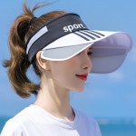 자외선차단썬캡 스포츠선캡 창넓은모자 여름 햇빛가리개 모자