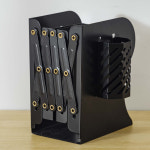 접이식 L자형 북엔드 책꽂이 책정리 HEK-3K