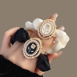 여성 묶음머리 올림머리 복고 얇은 곱창끈