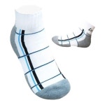 여성용 이중바닥 쿠션감 스포츠 양말