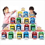 4B 직 꼬마버스타요 퍼즐 차고지종이블럭 JHQP53PU