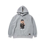 스티그마 Emb Compton Bear Oversized Heavy Sweat Hoodie